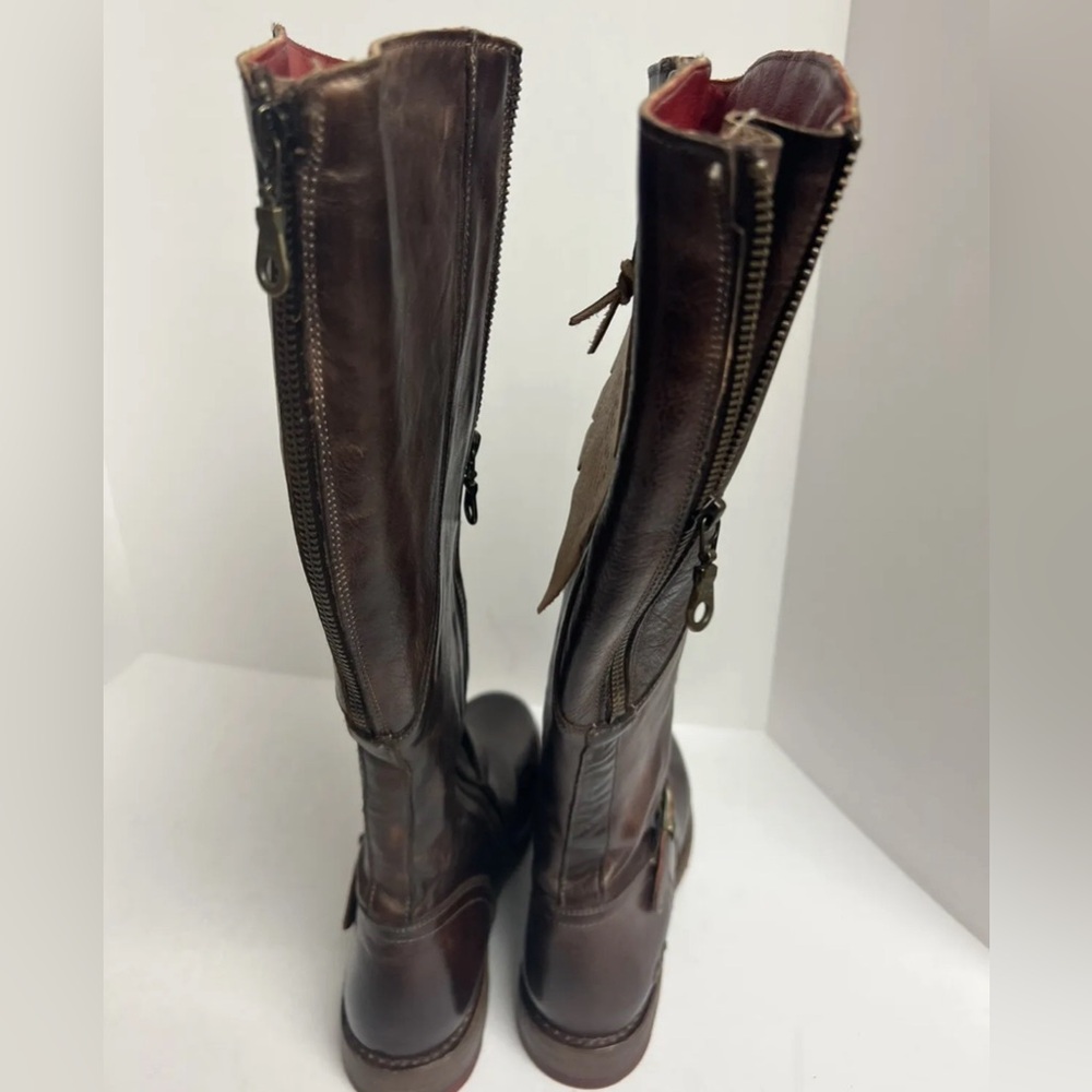 Bedstu Womens Glaye Wide Calf Tall Boot Rustic 8.5 M - Picture 4 of 6